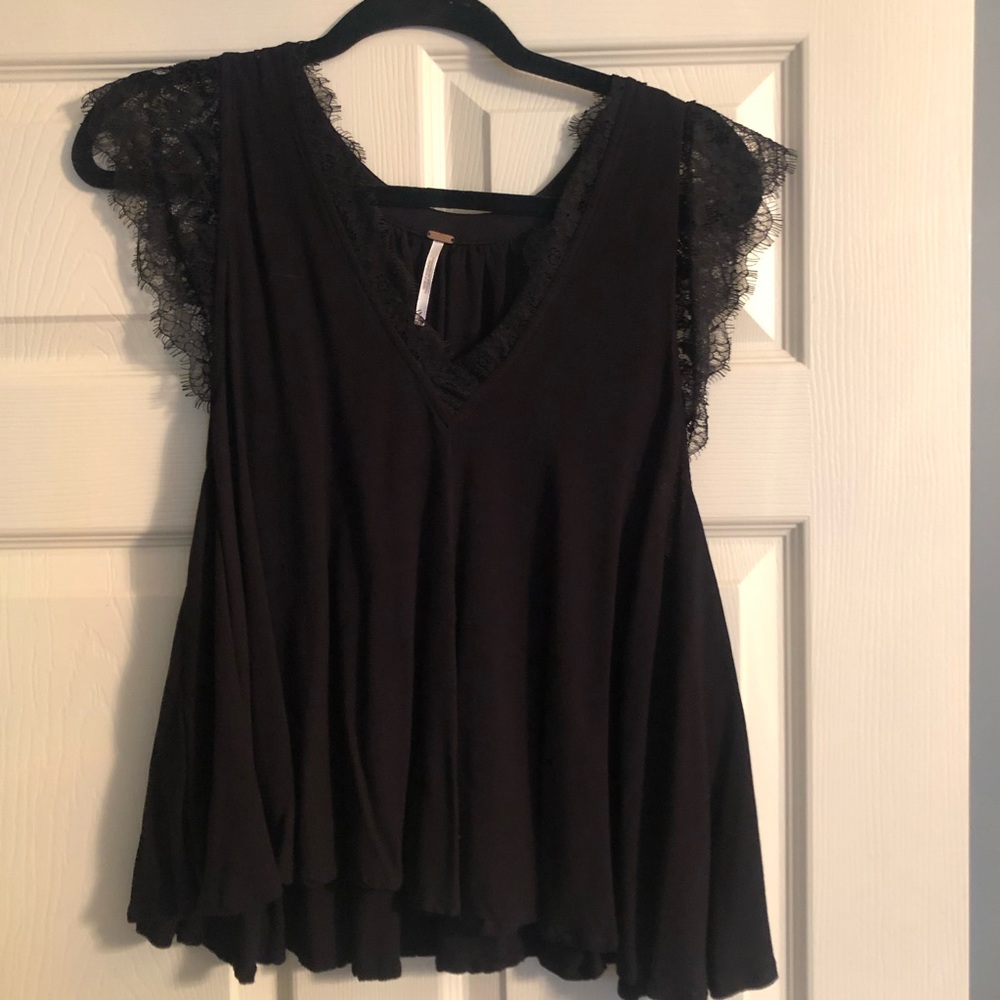 Free People Lacy Blouse